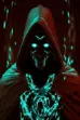 Picture of CPM-004 Ghost Infomorph Blacklight Neon Glow