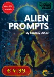 Picture of PB-001 Book of prompts: Alien