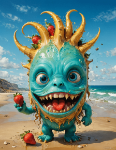 Picture of PB-003 Book of prompts: Monsters