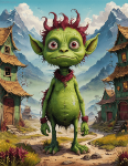 Picture of PB-003 Book of prompts: Monsters